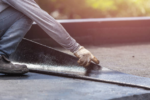 Professional Waterproofing technician working in Boyce, VA